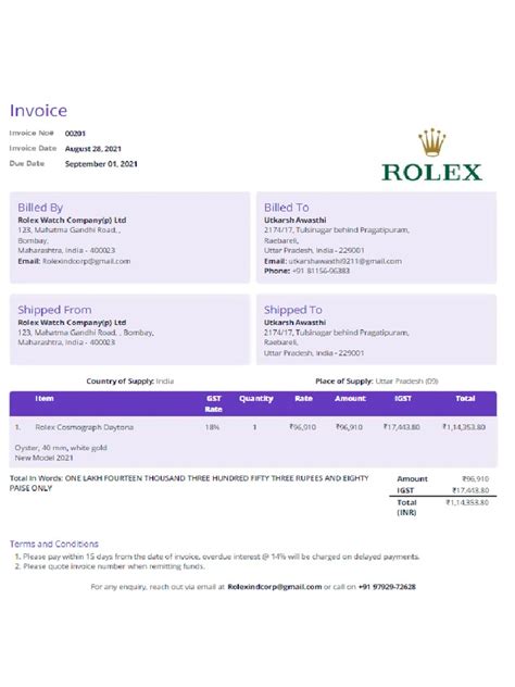 rolex watch bill pdf|rolex bill pdf.